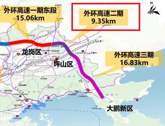 深圳外环高速二期通车时间