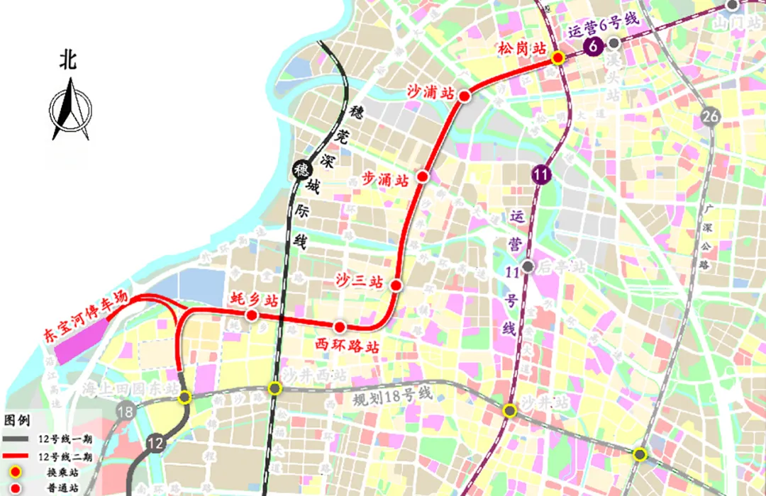 深圳地铁12号线二期施工宝安区封路详情