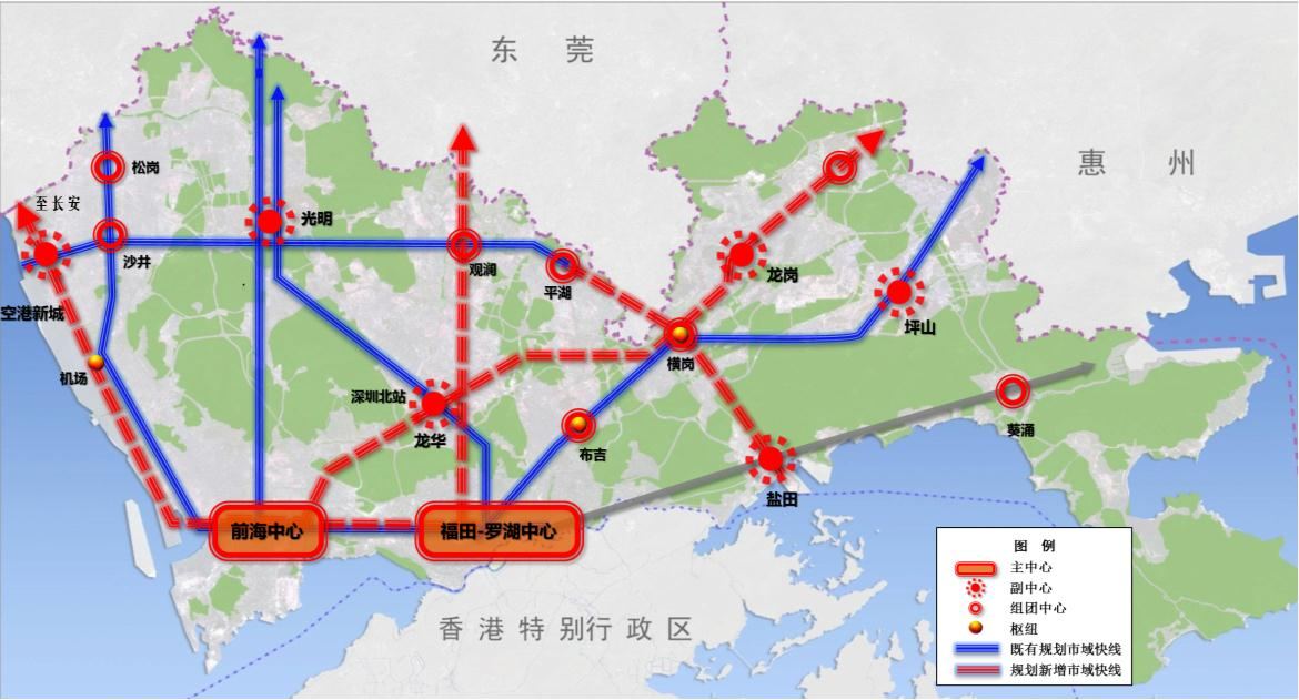 深圳地铁最新规划线路图2030