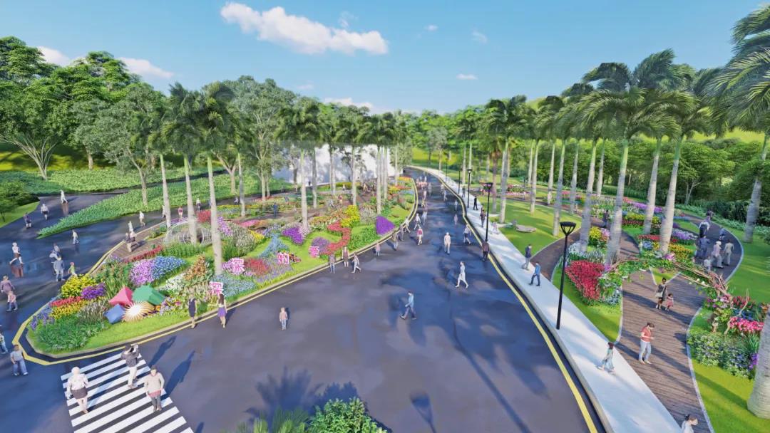 2021粤港澳大湾区深圳花展仙湖植物园会场景观节点介绍