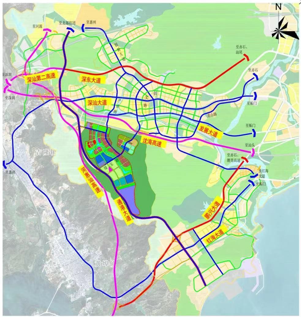 深汕特别合作区通港大道最新进展2022