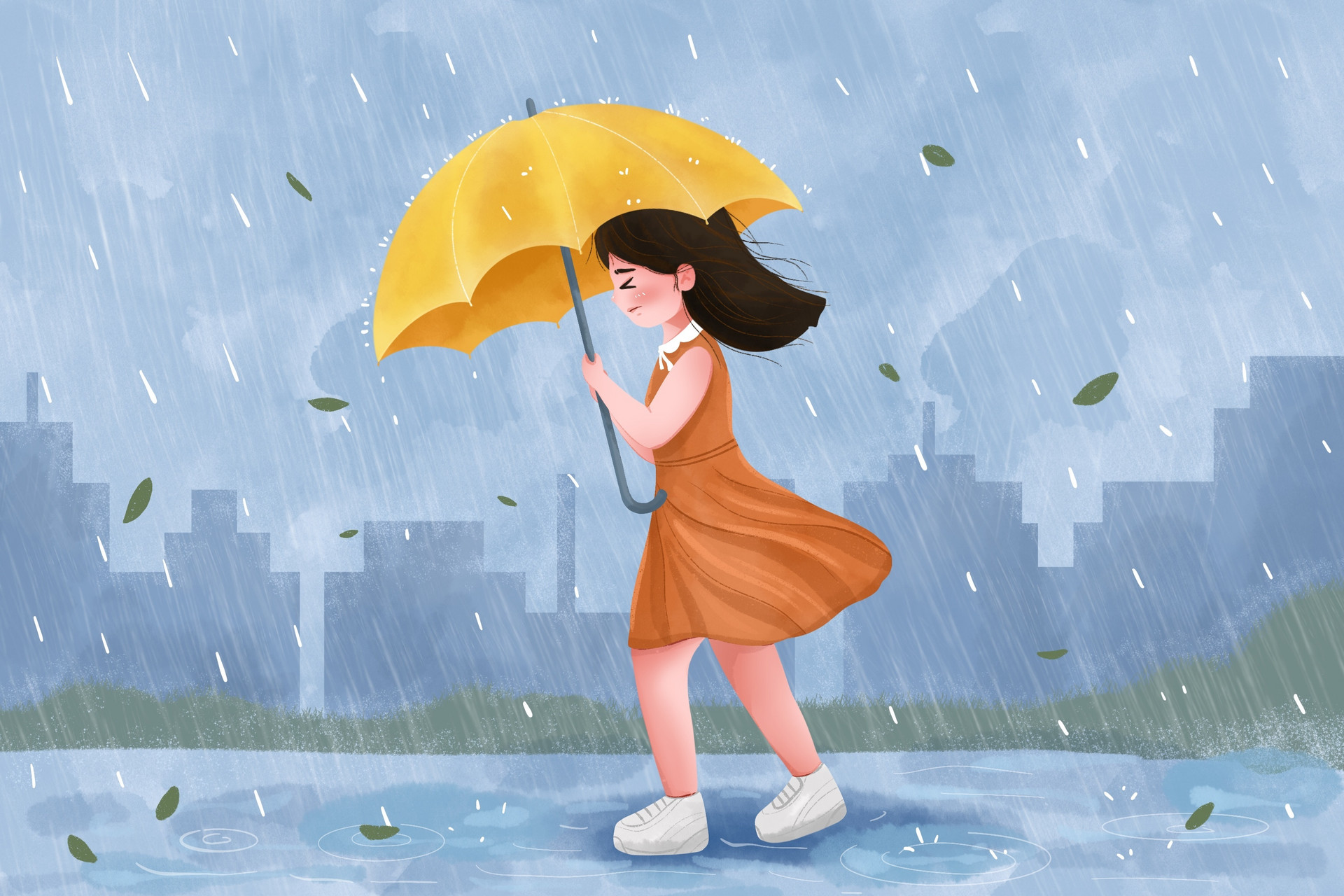 8月29日深圳市分区暴雨黄色预警升级为橙色