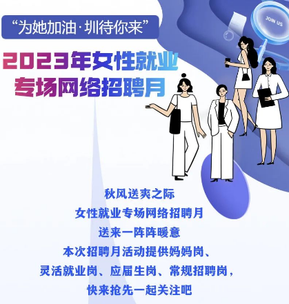 2023深圳女性就业专场网络招聘会攻略（时间、报名、岗位）