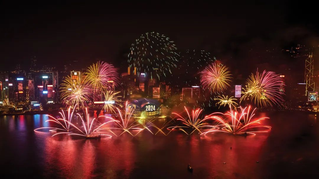 香港跨年烟花几点开始2024