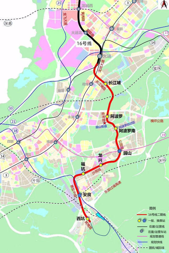 深圳地铁16号线二期最新进展2024