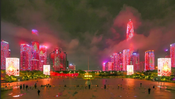 2024深圳龙年新春主题新版灯光秀（时间、地点、灯光看点）