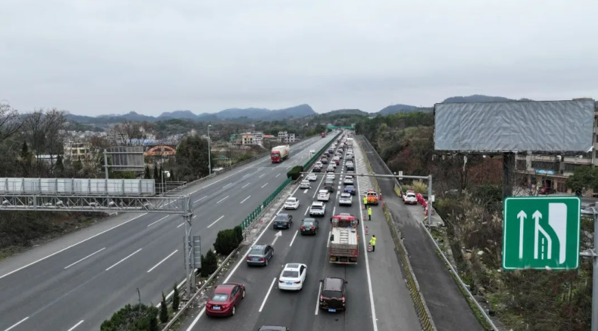 2024春节广东3条高速路段交通管制