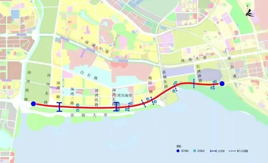 深圳滨海大道改造工程最新进展2024