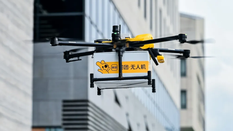 市属公园首条无人机配送航线来了！就在深圳福田！